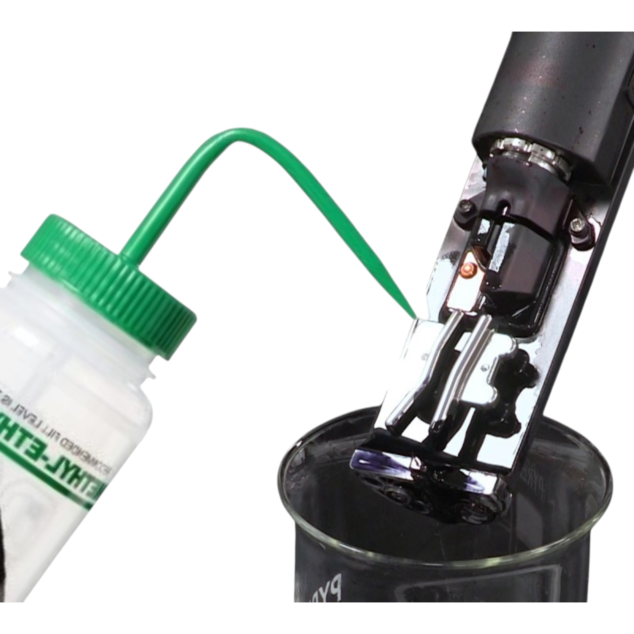 Industrial MEK Squeeze Bottle | Precision Wash Bottle for CIJ Printhead Maintenance