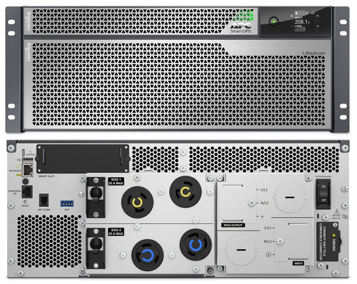 APC SMART-UPS ULTRA ON-LINE LITHIUM ION, 8KVA/8KW, 4U RACK/TOWER, 208/240V