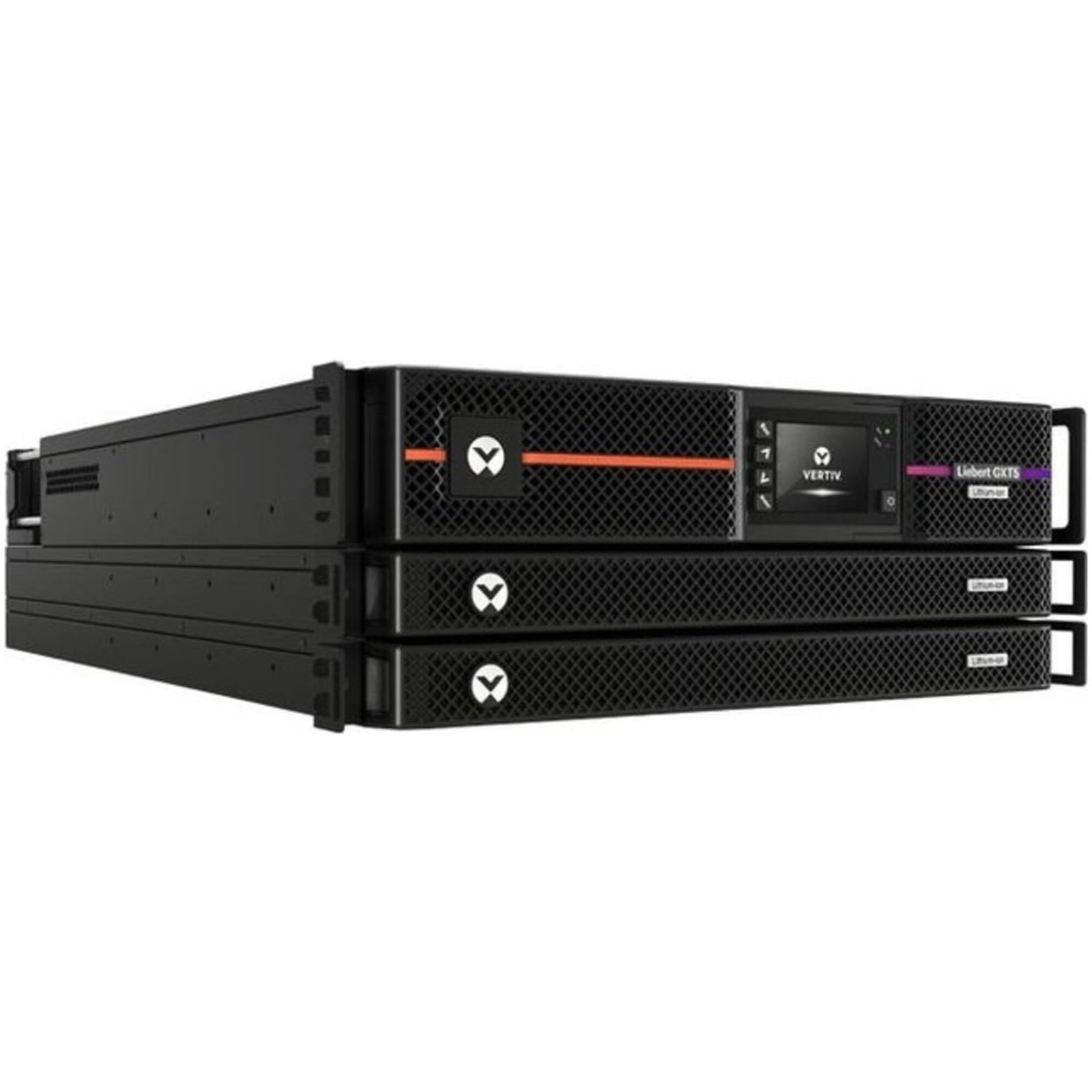 Vertiv Liebert GXT5 Lithium-Ion UPS | 10kVA/10kW 208/120V RT XL | 4U Rack/Tower