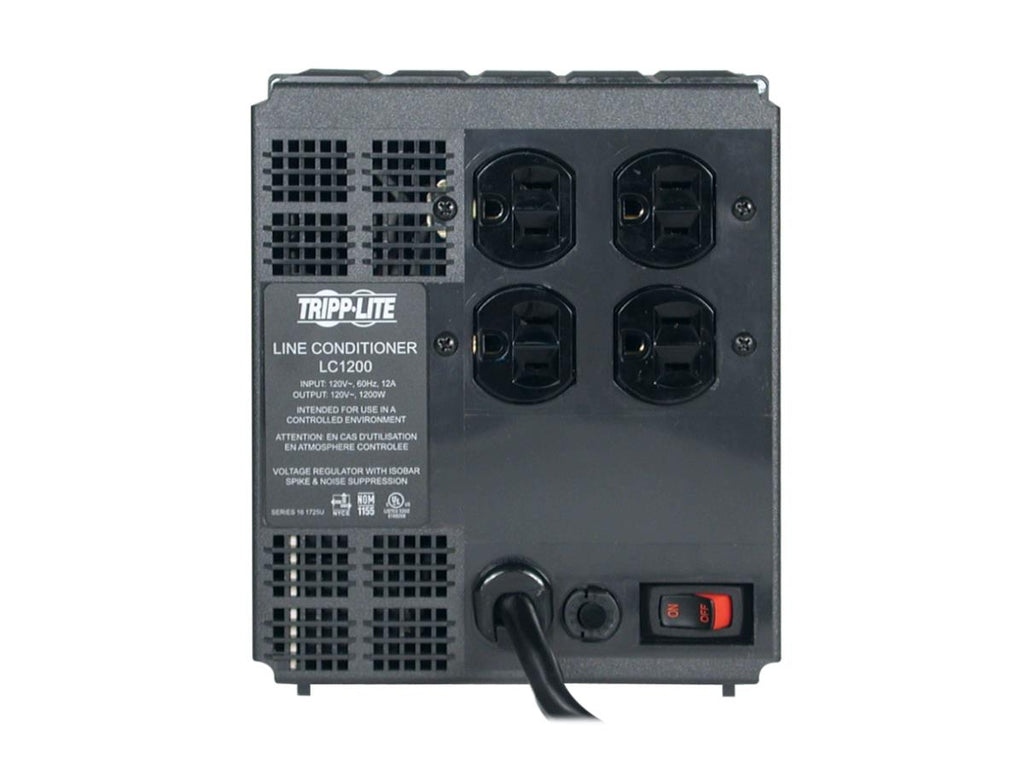 Eaton Tripp Lite LC1200 1200W 120V Line Conditioner with AVR and Surge Protection