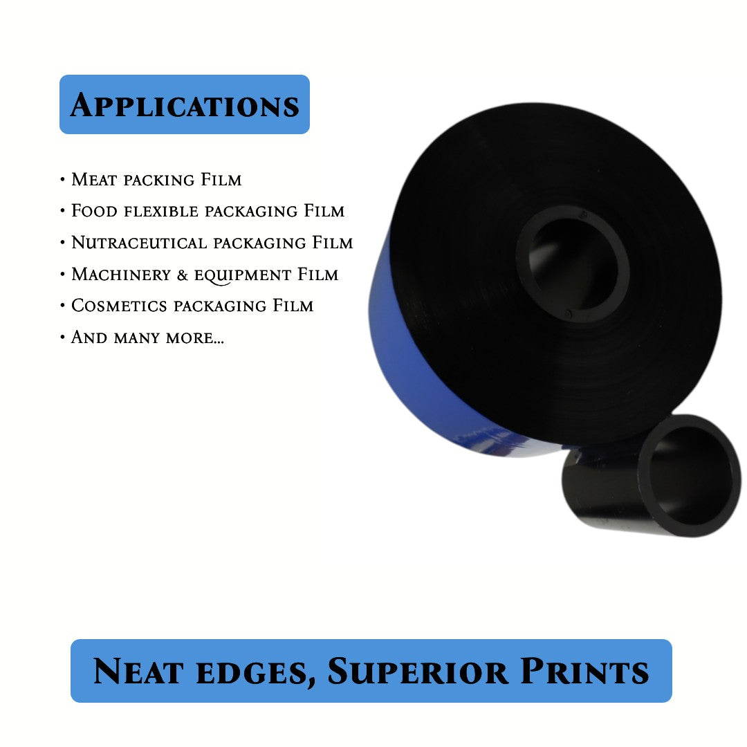Ribbon TTO 33mm x 700m Black | Best for Markem Imaje, Videojet & Linx Printers